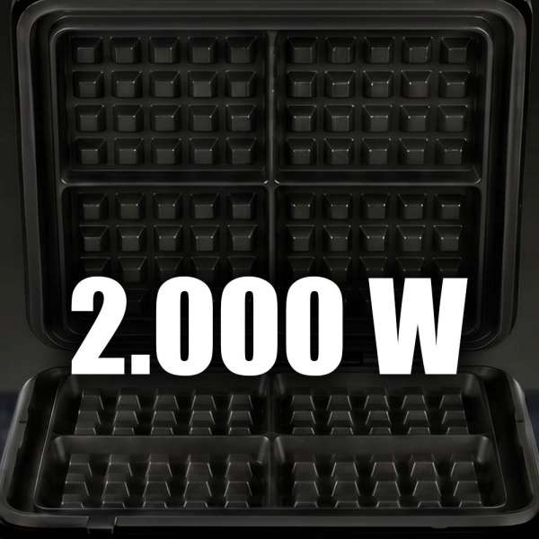 Waffeleisen Advanced Control Pro 4 - BLACK EDITION
