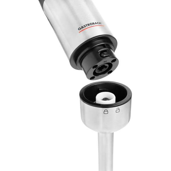 GASTROBACK-40973-4-in-1-XXL-Pürierstab-Stabmixer-Profi-1500W-Edelstahl-titanbeschichtet-20-Geschwindigkeitsstufen-und-Turbo