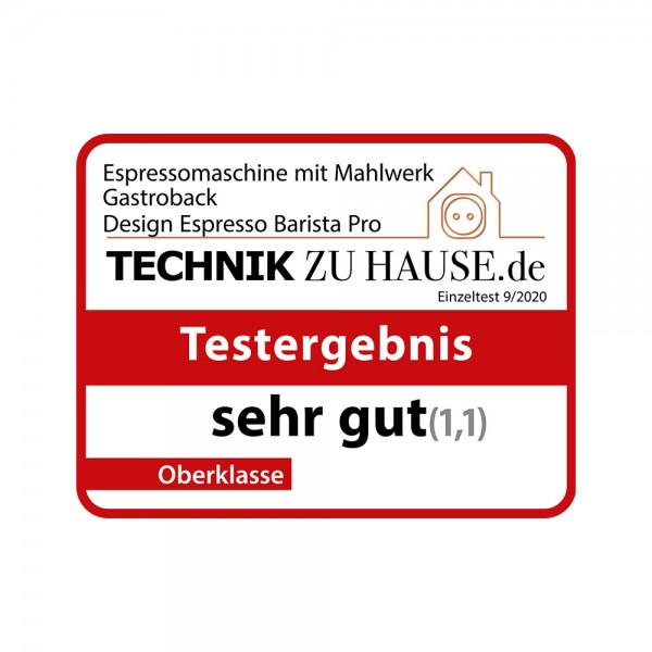 GASTROBACK® Siebträgermaschine - 42616 - Design Espresso Barista Pro