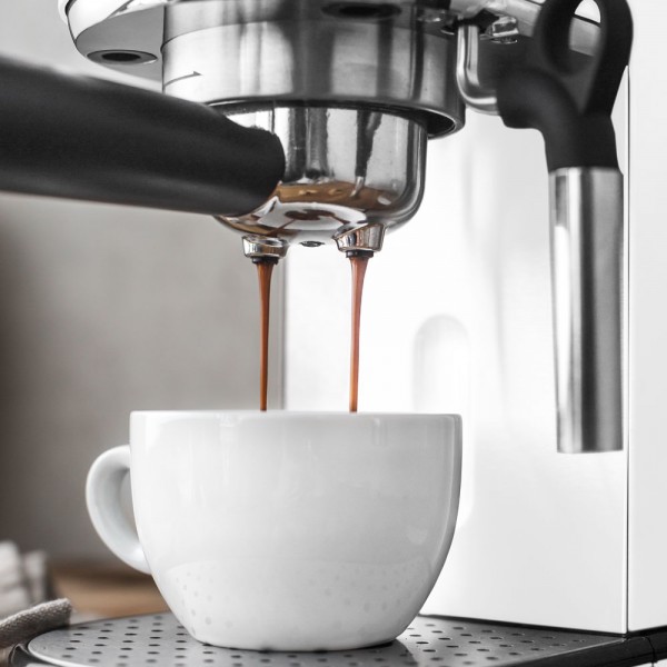 GASTROBACK® Siebträgermaschine - 42717 Design Espresso Piccolo Weiß