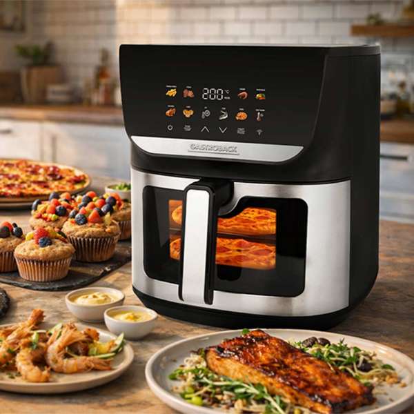 Multi-Heissluftfritteuse Heat & Crisp Family 8 L