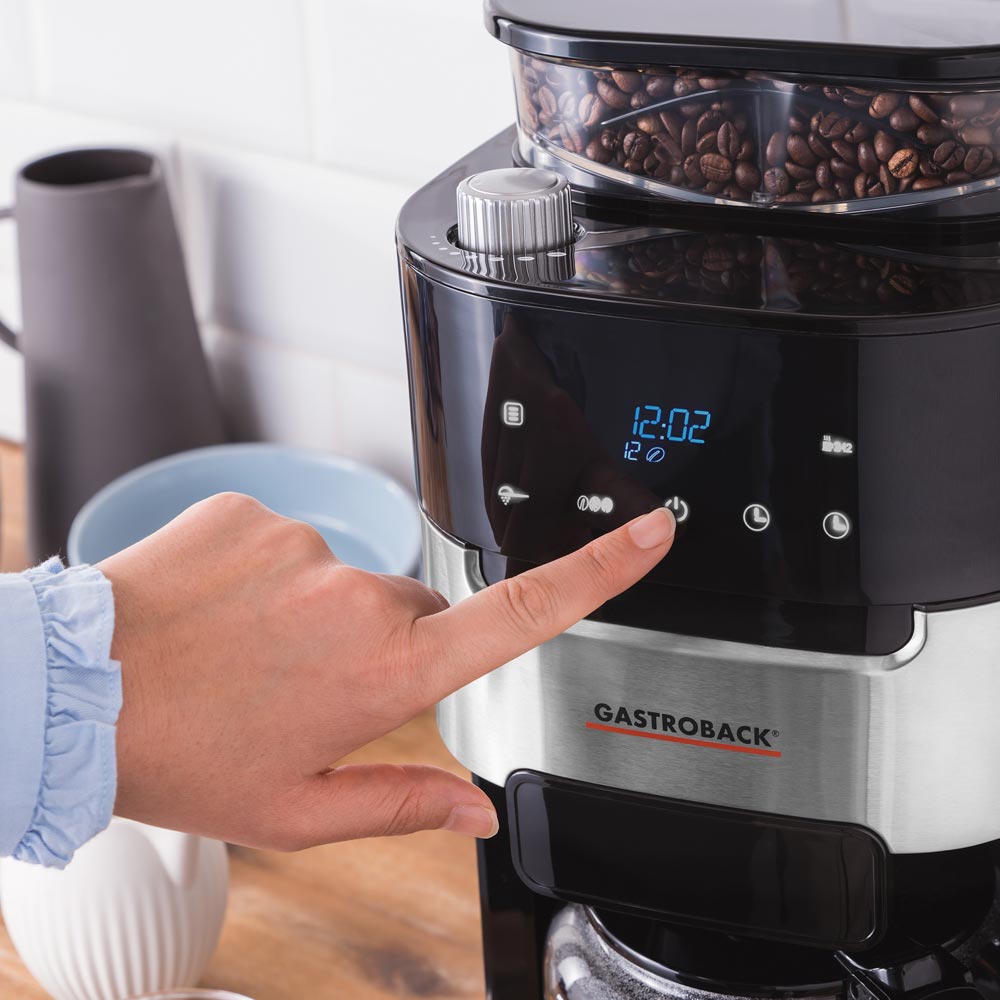 GASTROBACK® Coffee Machine - 42711 - Coffee Machine Grind & Brew Pro GASTROBACK® Coffee Machine - 42711 - Coffee Machine Grind & Brew Pro