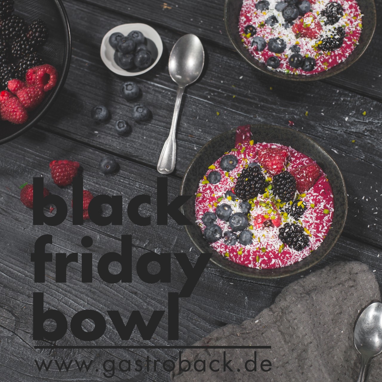  vegane Black Friday Smoothie Bowl 