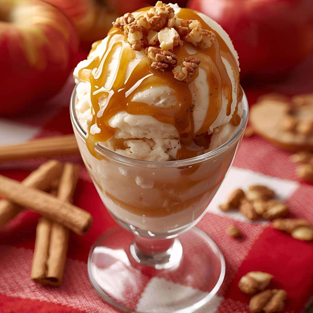 Apfelstrudel-Eis
