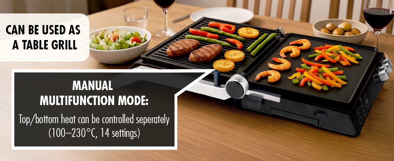 GASTROBACK® Multifunktionskontaktgrill - 42423 - Gourmet Multigrill BBQ Pro Smart GASTROBACK® Multifunktionskontaktgrill - 42423 - Gourmet Multigrill BBQ Pro Smart
