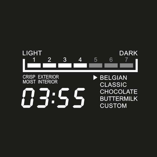Waffeleisen Advanced Control Pro 4 - BLACK EDITION