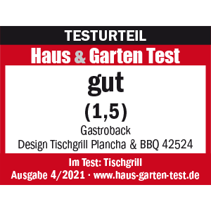 GASTROBACK® Tischgrill - 42524 Design Plancha & BBQ GASTROBACK® Tischgrill - 42524 Design Plancha & BBQ