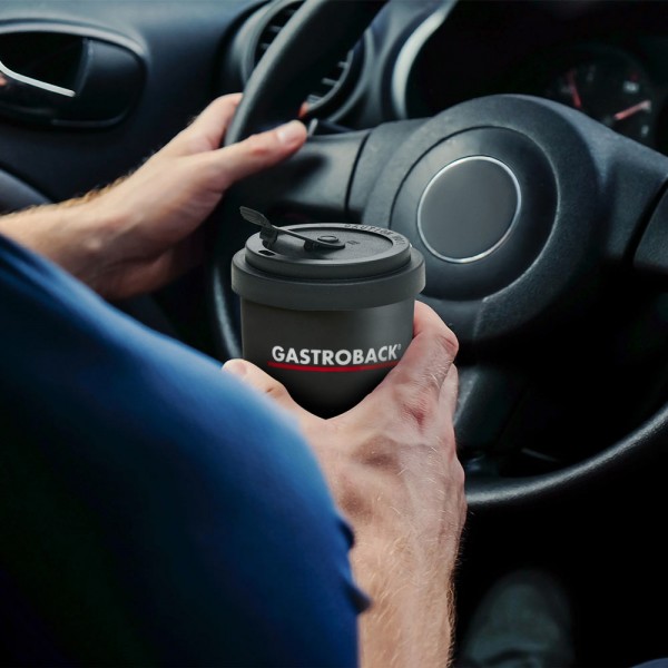 Coffee to Go Becher aus Porzellan 0,4 L