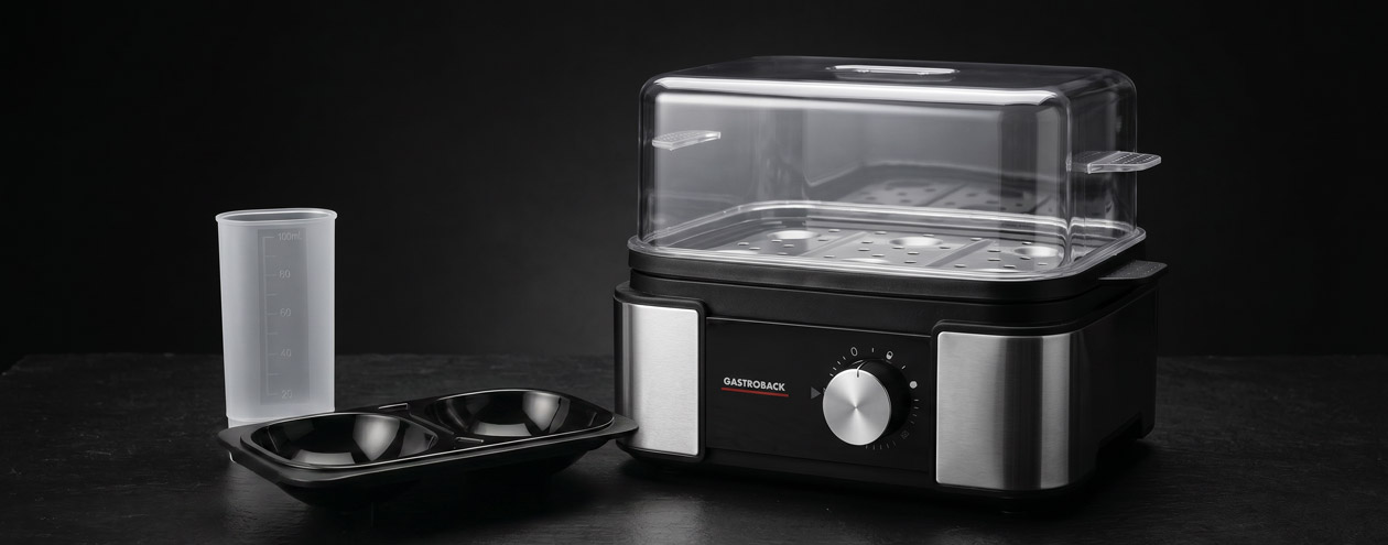 GASTROBACK® Eierkocher - 42803 - Smarter Eierkocher EasyCook 6 GASTROBACK® Eierkocher - 42803 - Smarter Eierkocher EasyCook 6
