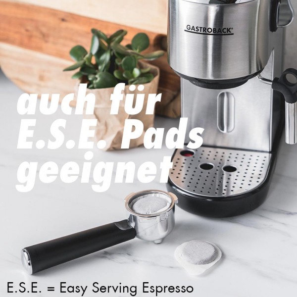 GASTROBACK® Siebträgermaschine - 42716 Design Espresso Piccolo