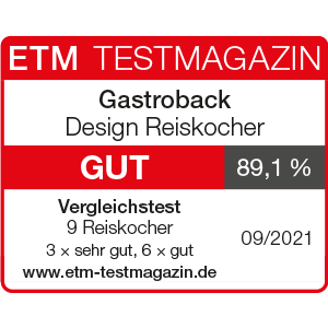 GASTROBACK® Reiskocher - 42507 Design Reiskocher GASTROBACK® Reiskocher - 42507 Design Reiskocher