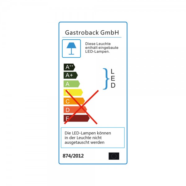 GASTROBACK® Tischlampe - 60000 Design LED Light & Charge