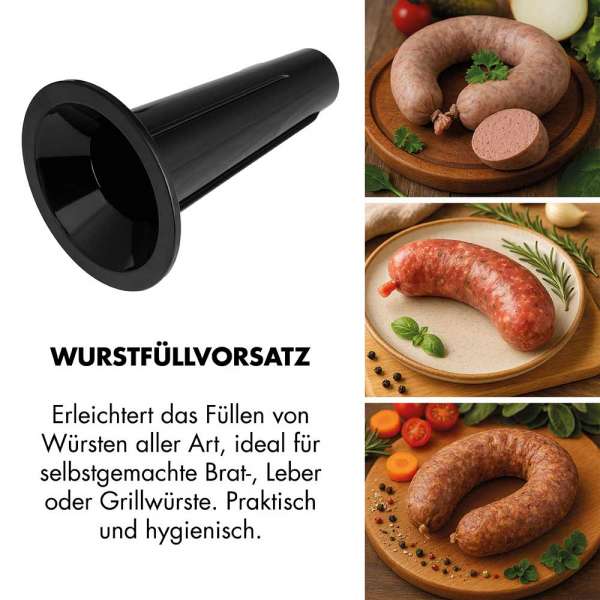 GASTROBACK® Fleischwolf - 41410 - Design Fleischwolf 6-in-1 Power Pro #10