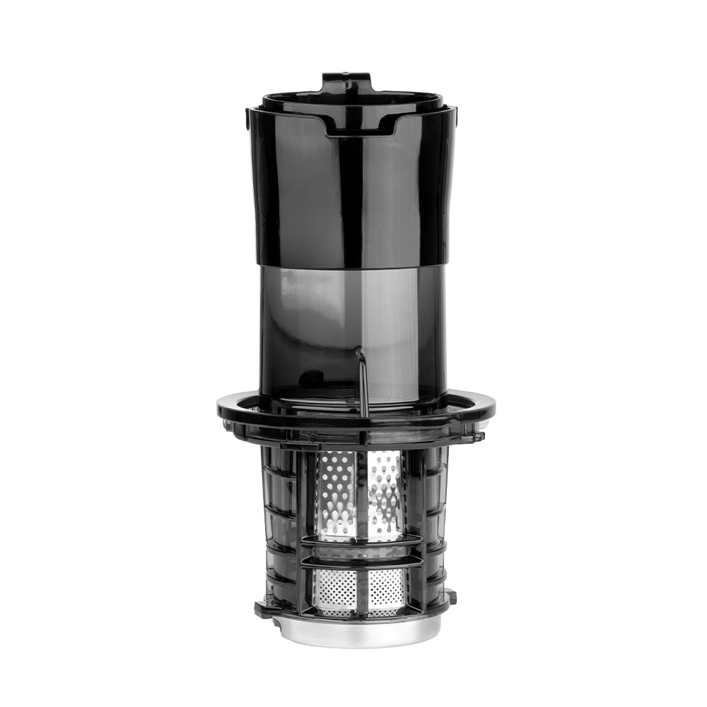 Gastroback Entsafter Slow Juicer Vita Fresh 40146 Feines Edelstahlsieb Gastroback Entsafter Slow Juicer Vita Fresh 40146 Kaltentsafter | Extra Großer Einfüllschacht, Einfüllabdeckung, leichte Reinigung dank weniger Teile, spülmaschinengeeignet, 200 Watt, 50 U /Min, für Obst Gemüse Kräuter Beeren Gräser, dunkel getönter Einfüllschacht und Saftschale für zusätzlichen Vitaminschutz, BPA frei, robuste Pressschnecke mit Edelstahlkern, Rücklauf, Überhitzungsschutz, sehr leise, Kompakte Größe 17,8 x 15,2 x 45 cm, 0,8 L Saftbehälter, 2,7Kg