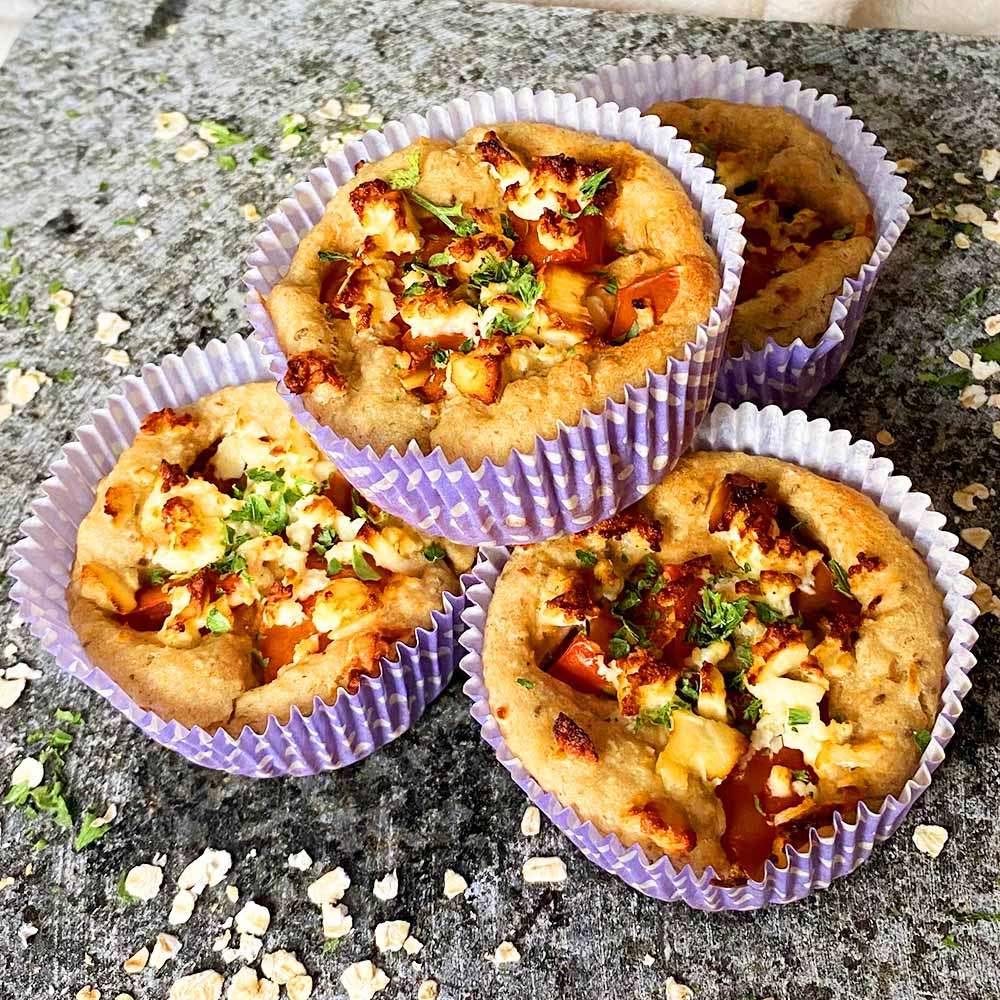 Tomate-Feta-Muffins