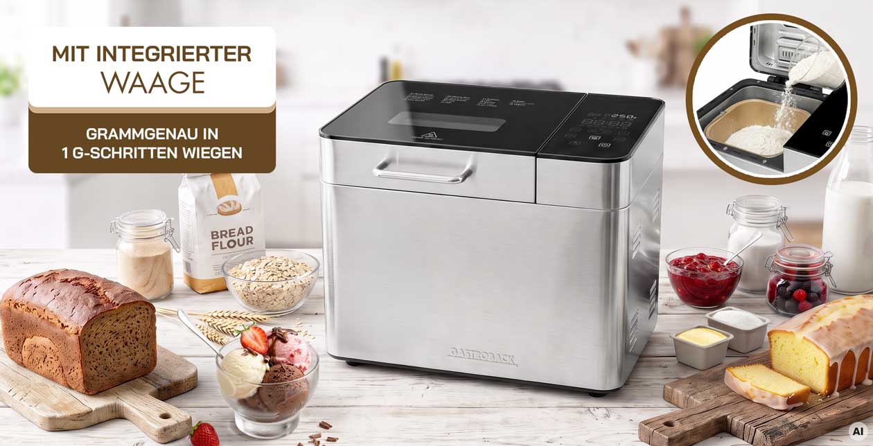 GASTROBACK® Brotbackautomat - 42828 - Brotbackautomat Scale & Crust Pro