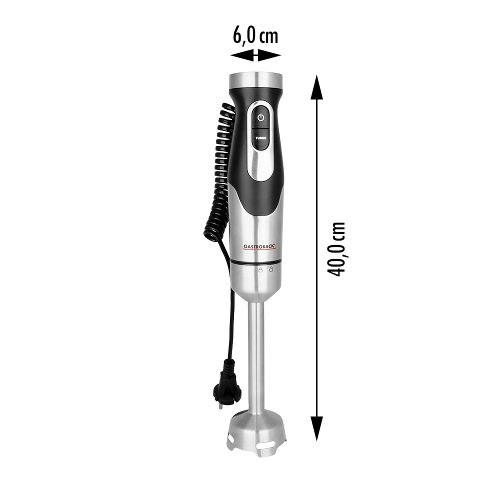 GASTROBACK® Hand Blender - 40968 - Powermix Hand Blender FlexCord 1.500 W GASTROBACK® Hand Blender - 40968 - Powermix Hand Blender FlexCord 1.500 W