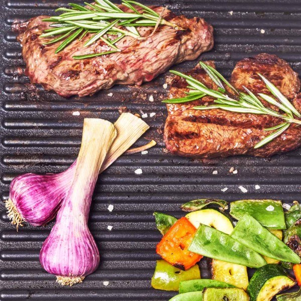 GASTROBACK® Tischgrill - 42524 Design Tischgrill Plancha & BBQ