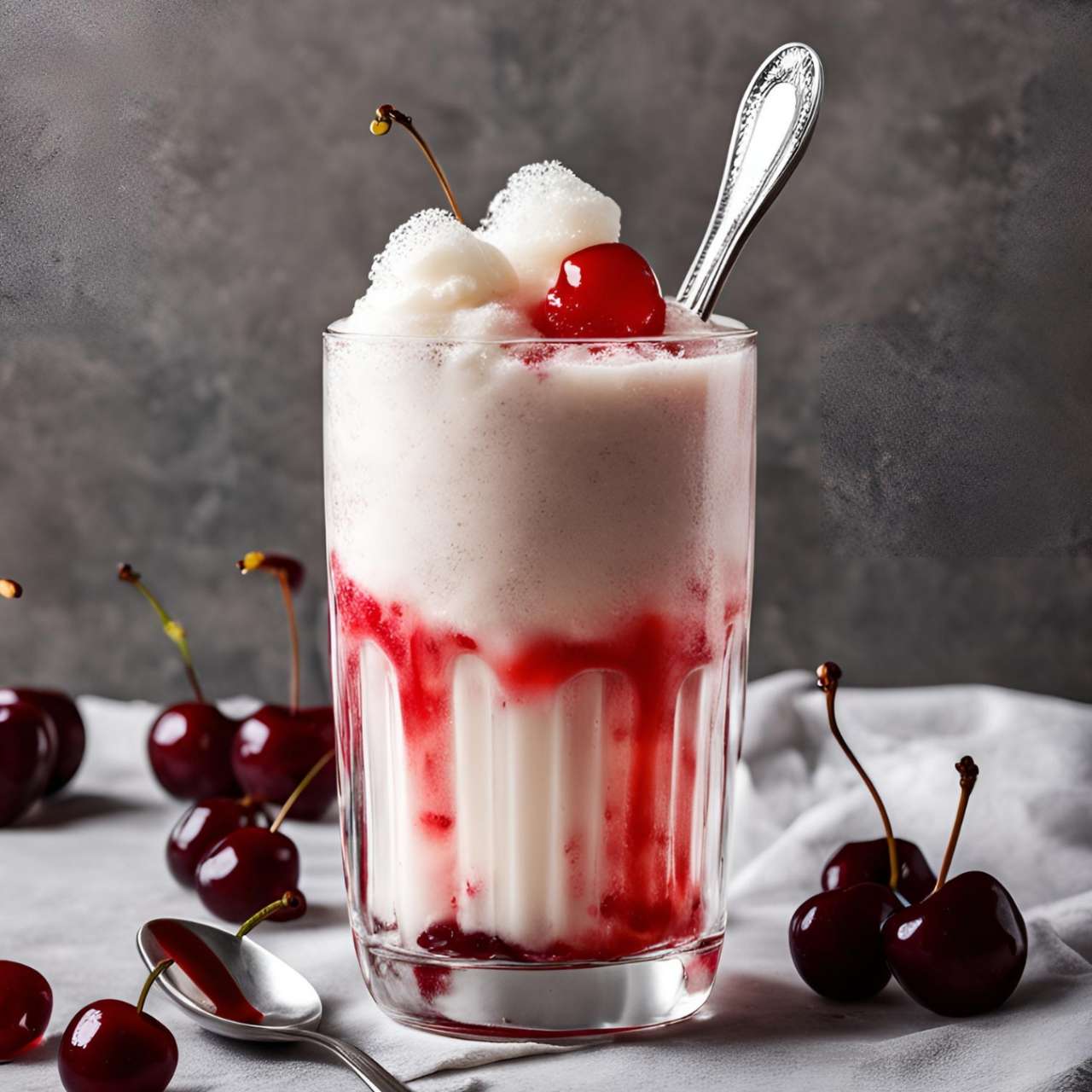 Sahneeis-Shaved-Ice-Shaved-Ice-mit-Amarena-Kirschsirup-Slush-Eis-Granita-Rezepte
