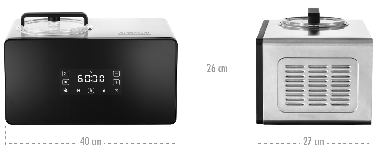 GASTROBACK® Eismaschine - 42900 - Design Eismaschine Advanced Control GASTROBACK® Eismaschine - 42900 - Design Eismaschine Advanced Control