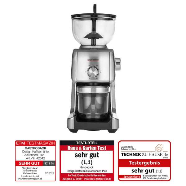 GASTROBACK® Kaffeemühle - 42642 - Design Kaffeemühle Advanced Plus