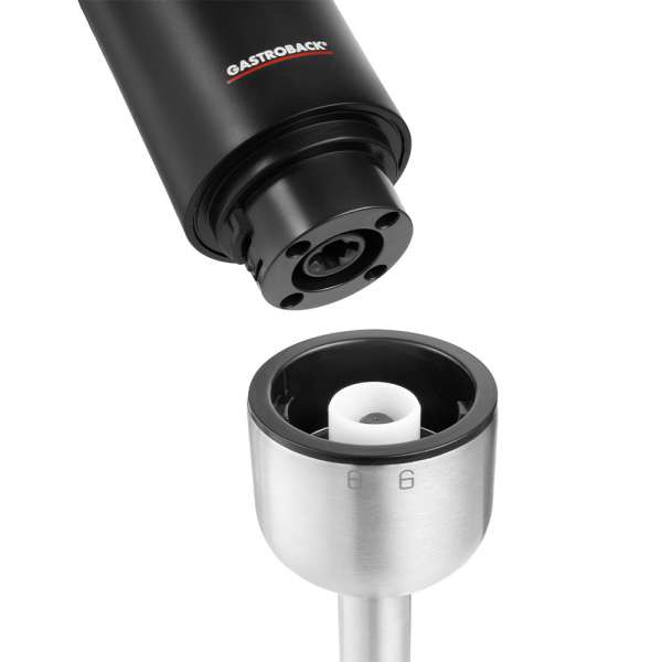 GASTROBACK Stabmixer - 40982 - Kabelloser Design Stabmixer Set 5 in 1