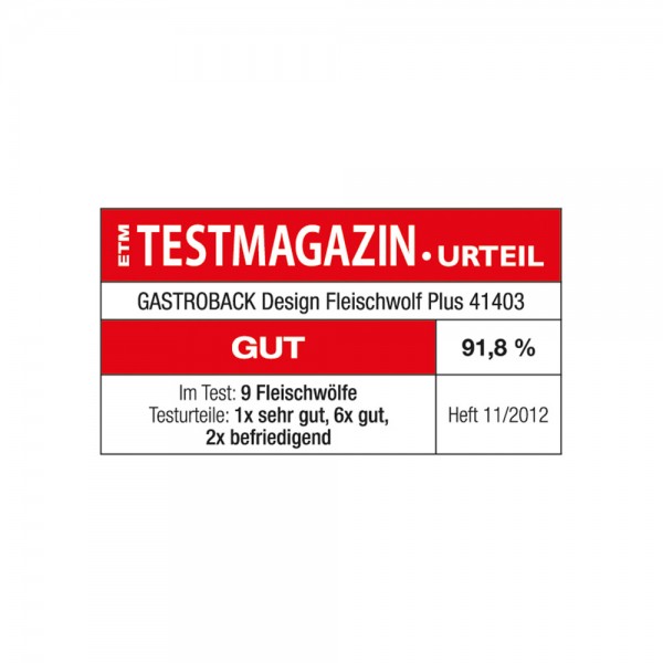 Design Fleischwolf Plus