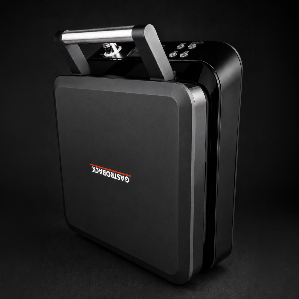 GASTROBACK® Waffeleisen - 42448 - Waffeleisen Advanced Control Pro 4 - BLACK EDITION