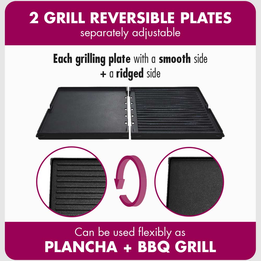 GASTROBACK® Table Grill - 42524 Design Table Grill Plancha & BBQ GASTROBACK® Table Grill - 42524 Design Table Grill Plancha & BBQ