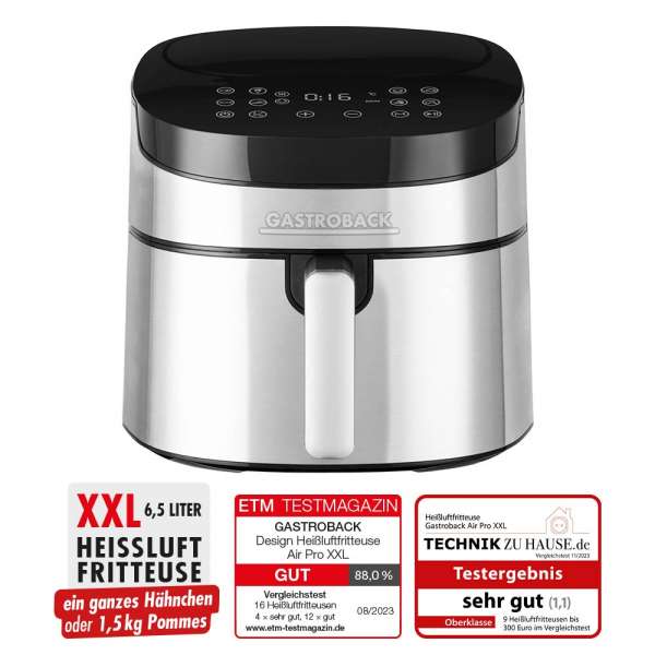 Design Heißluftfritteuse Air Pro XXL