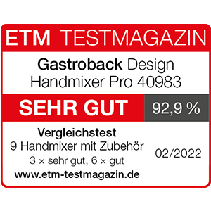 GASTROBACK® Handmixer - 40983 Design Handmixer Pro GASTROBACK® Handmixer - 40983 Design Handmixer Pro