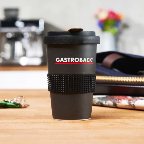 Coffee to Go Becher aus Porzellan 0,4 L