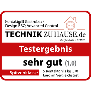 GASTROBACK® Kontaktgrills - 42539 - Design BBQ Advanced Control - Technik zu Hause Test 2/2025 GASTROBACK® Kontaktgrills - 42539 - Design BBQ Advanced Control - Technik zu Hause Test 2/2025