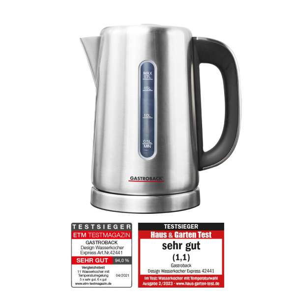 GASTROBACK® Wasserkocher - 42441 - Design Wasserkocher Express
