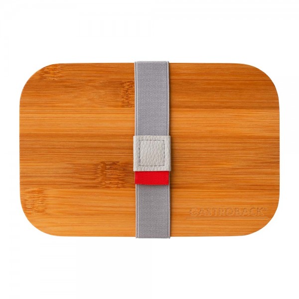Gastroback Lunchbox schwarz, mit Bambusdeckel