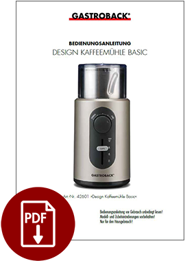 42601 - Design Kaffeemühle Basic - BDA