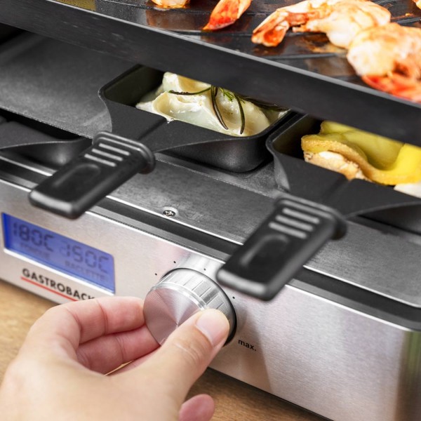 GASTROBACK® Raclette - Design Raclette Fondue Advanced Plus - 42562