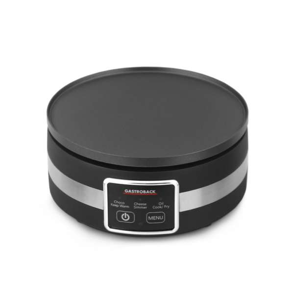 GASTROBACK® Fondue - 42568 - Fondue Multicook 4-in-1 & Kochplatte - 13 teiliges Fondue-Set mit induktiver Bratpfanne und Kochtopf für bis zu 8 Personen