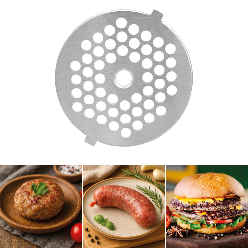 GASTROBACK® Mincer - 41410 - Design Mincer 6-in-1 Power Pro #10 - 5 mm perforated disc for coarse minced meat, e.g. for Italian or Polish breakfast sausages, hamburgers, meatballs. GASTROBACK® Mincer - 41410 - Design Mincer 6-in-1 Power Pro #10 - 5 mm perforated disc for coarse minced meat, e.g. for Italian or Polish breakfast sausages, hamburgers, meatballs.