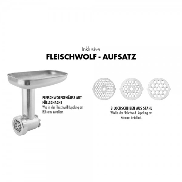 GASTROBACK® Küchenmaschine - 40977 Design Küchenmaschine Advanced Digital