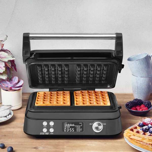 GASTROBACK® Waffeleisen - 42449 - Waffeleisen Advanced Control - BLACK EDITION