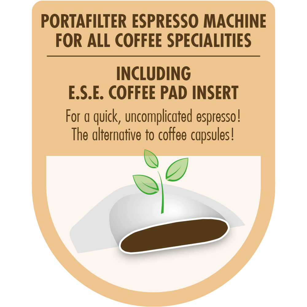 GASTROBACK® Portafilter Espresso Machine - 42721 - Design Espresso Piccolo Pro GASTROBACK® Portafilter Espresso Machine - 42721 - Design Espresso Piccolo Pro
