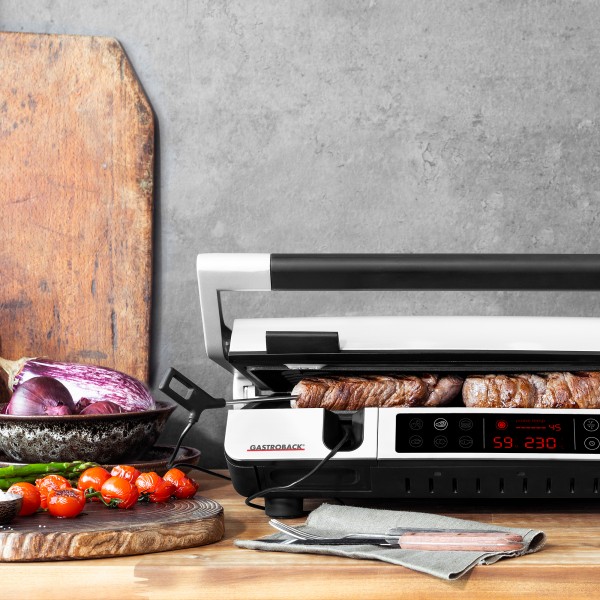 GASTROBACK® Kontaktgrill - 42539 Design BBQ Advanced Control