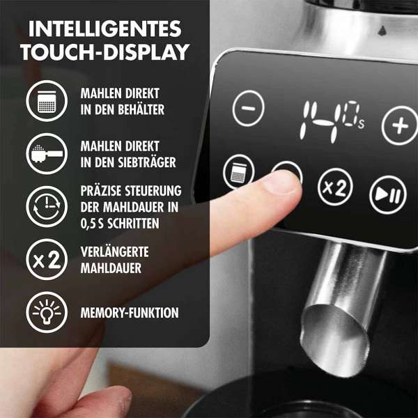 GASTROBACK® Kaffeemühle - 42644 - Design Kaffeemühle Pro Touch 30
