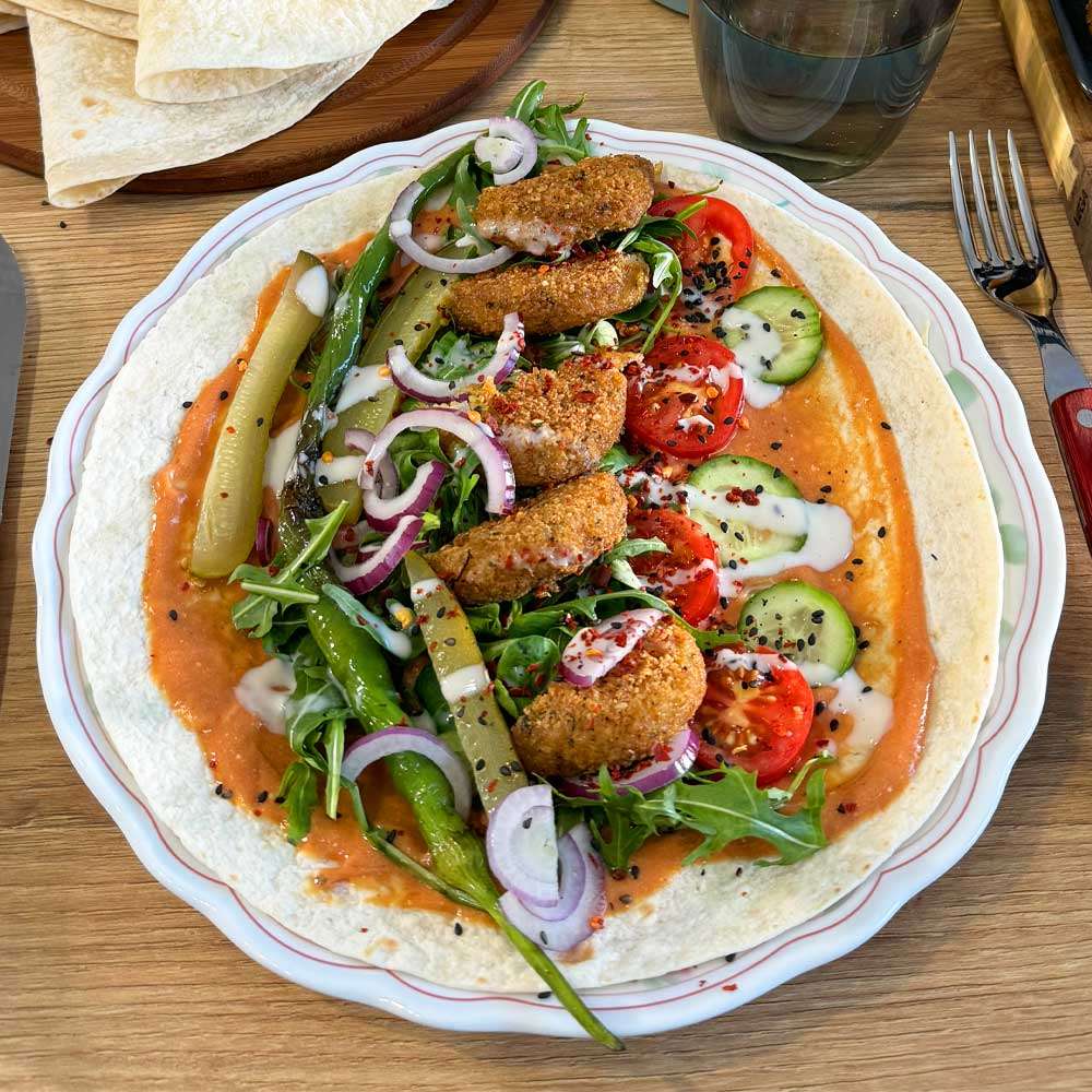 Hafer-Muesli-Wrap