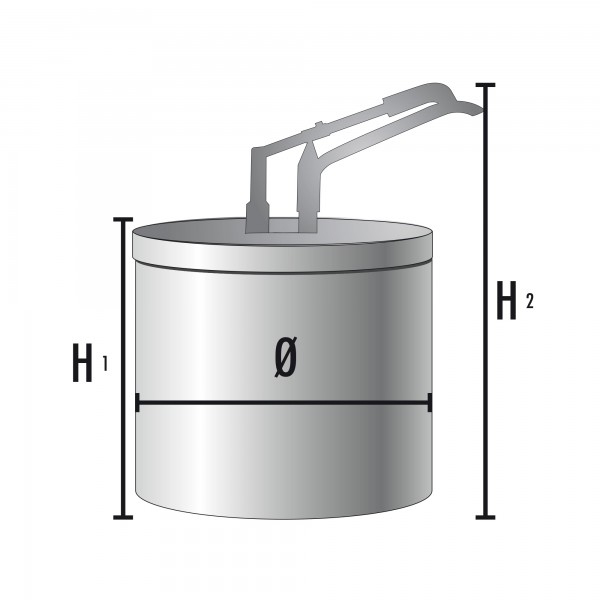 2.7 | GKC-R-BKA-165 | Druckknopfdosierspender