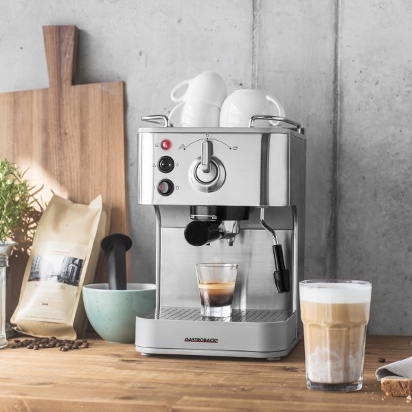 GASTROBACK® Siebträgermaschine - 42606 Design Espresso Plus