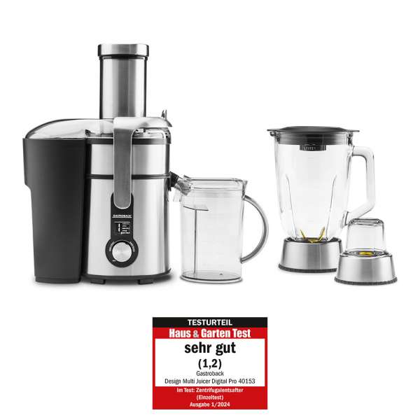 GASTROBACK® Entsafter - 40153 - Design Multi Juicer Digital Pro