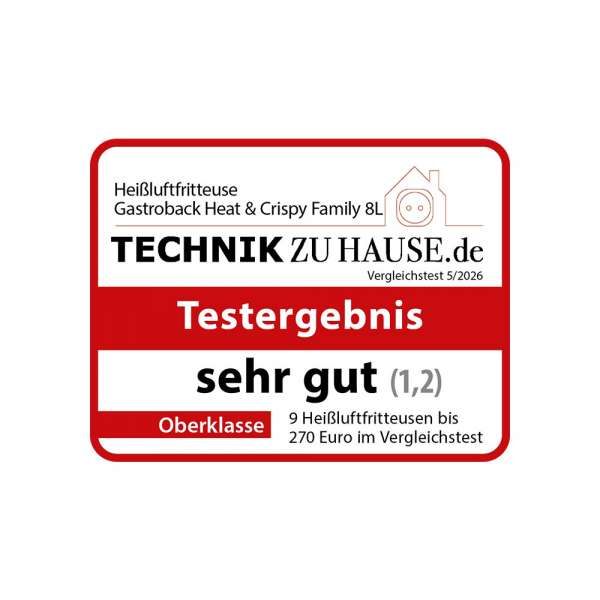 Multi-Heissluftfritteuse Heat & Crisp Family 8 L