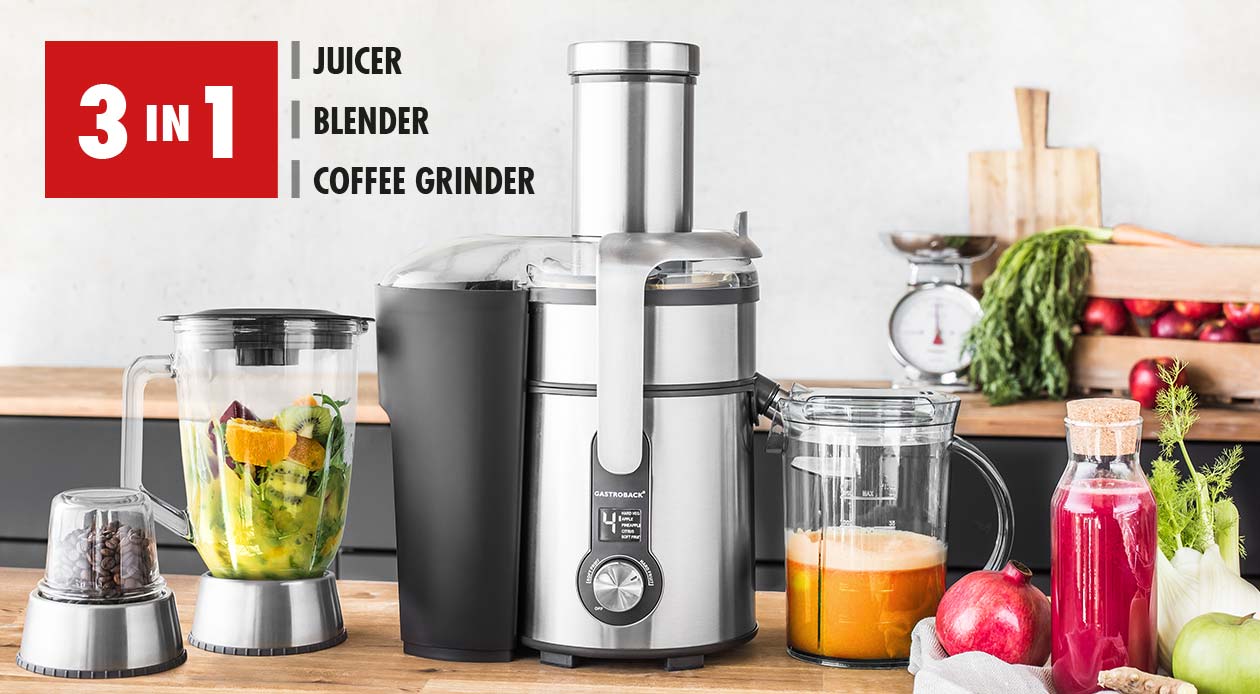 GASTROBACK® Juicer - 40153 - Design Multi Juicer Digital Pro GASTROBACK® Entsafter - Juicer - Design Multi Juicer Digital Pro